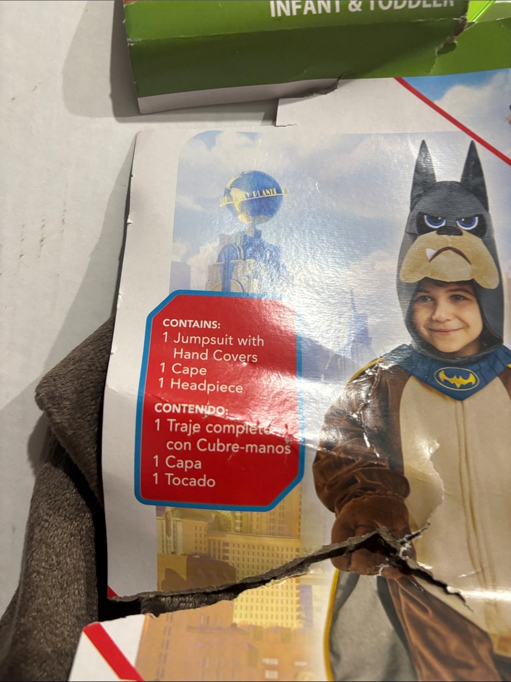 DC league of super pets ace the hound toddler costume - Picture 2 of 4